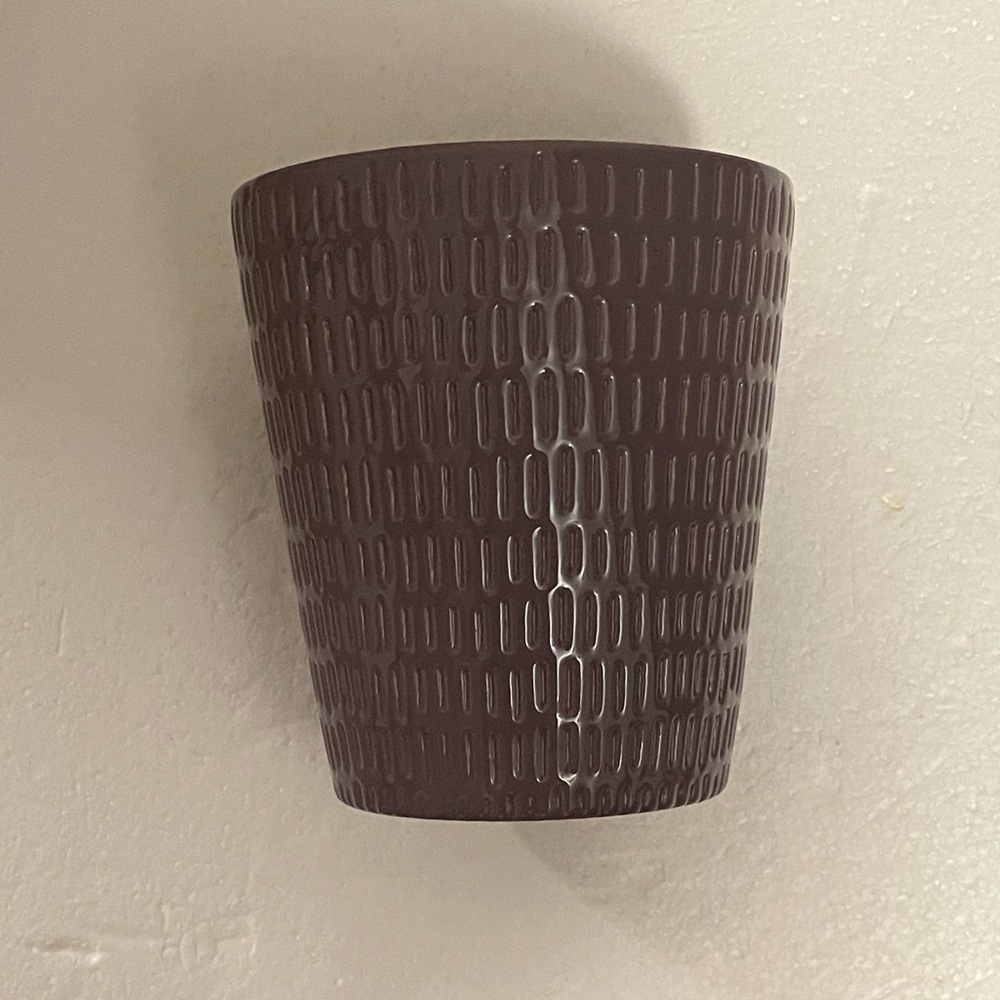 EUC Spritz Orchid 5” Ceramic Planter for plants or for Arts & Crafts Projects